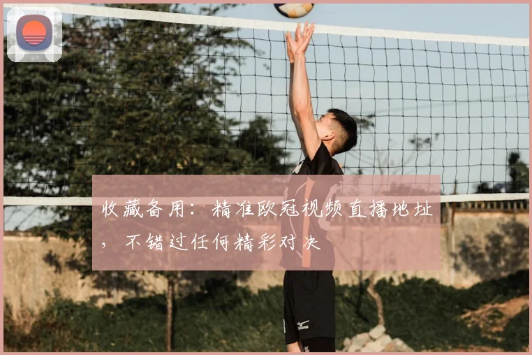 收藏备用：精准欧冠视频直播地址，不错过任何精彩对决